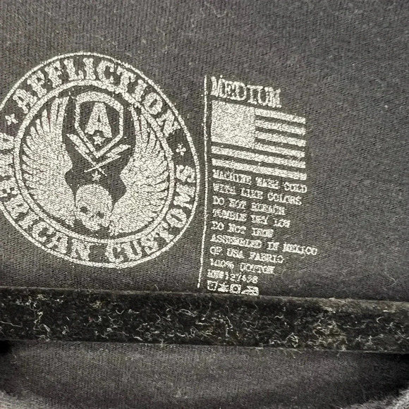 Affliction Birds of Prey Lace Up Top Size Medium - Picture 5 of 5